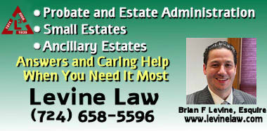 Law Levine, LLC - Estate Attorney in Pottsville PA for Probate and Estate Administration including small estates and ancillary estates